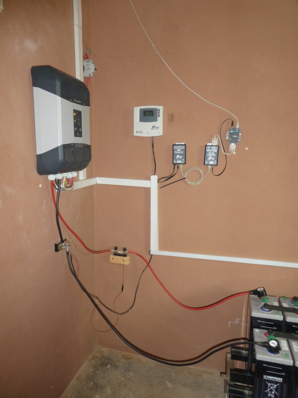 Der Netzinverter des Saleti Guesthouse