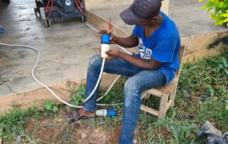 Weitere Teile werden vor Ort zusammengebaut